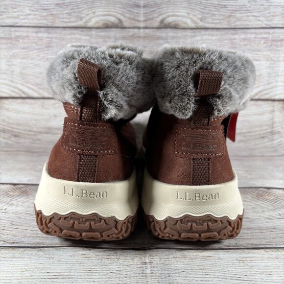 LL Bean Womens Day Venture Insulated Boots Size 9.5 Alpine Brown Winter Outdoor - Picture 7 of 11